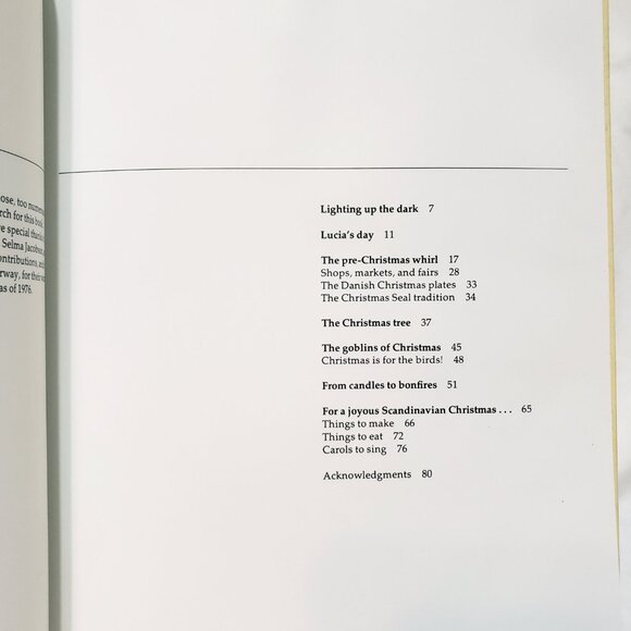 Christmas in Scandinavia World Book Series 1977 Treats Music Decorations Plates - Picture 4 of 12